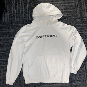 Aspen Snowmass Sweatshirt in White